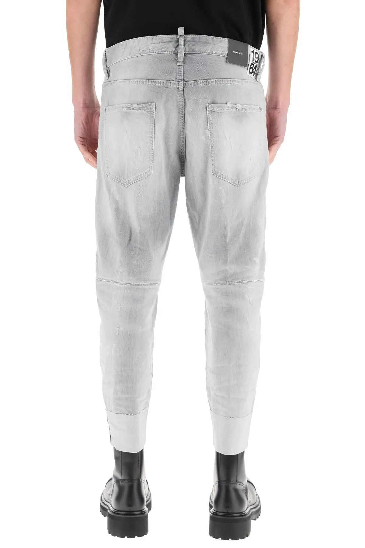 Dsquared2 Distressed Cropped Jeans