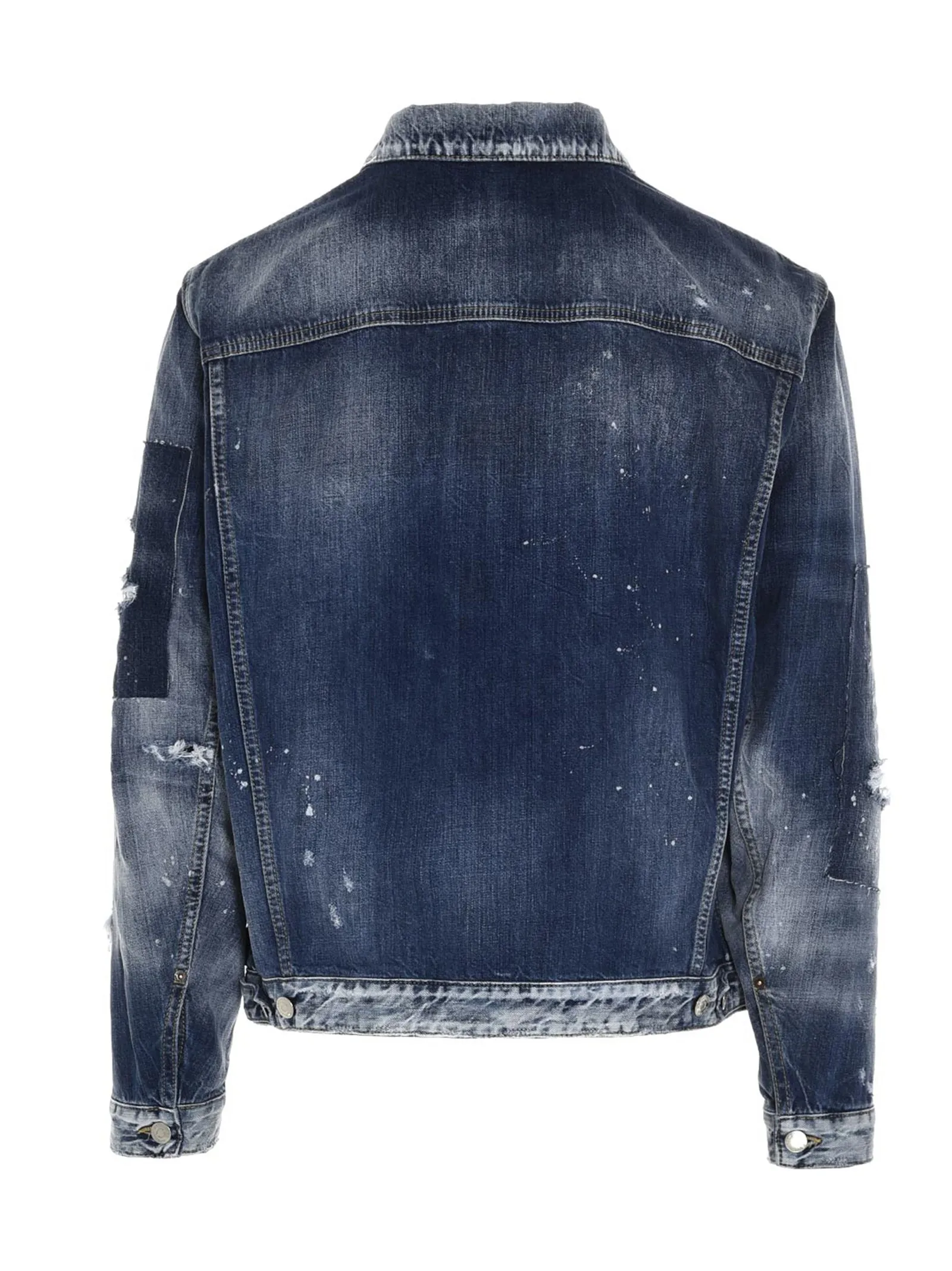 Dsquared2 Distressed Denim Jacket