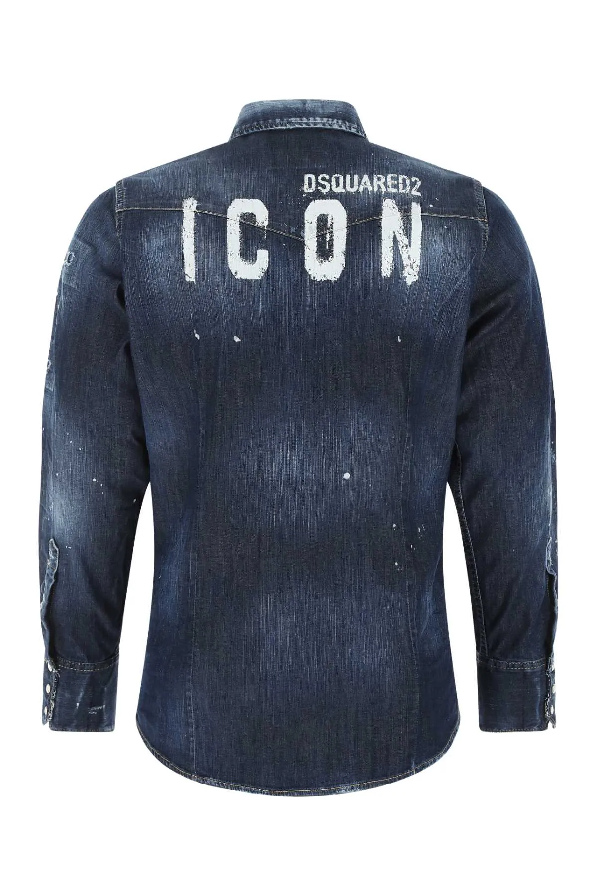Dsquared2 Distressed Denim Jacket