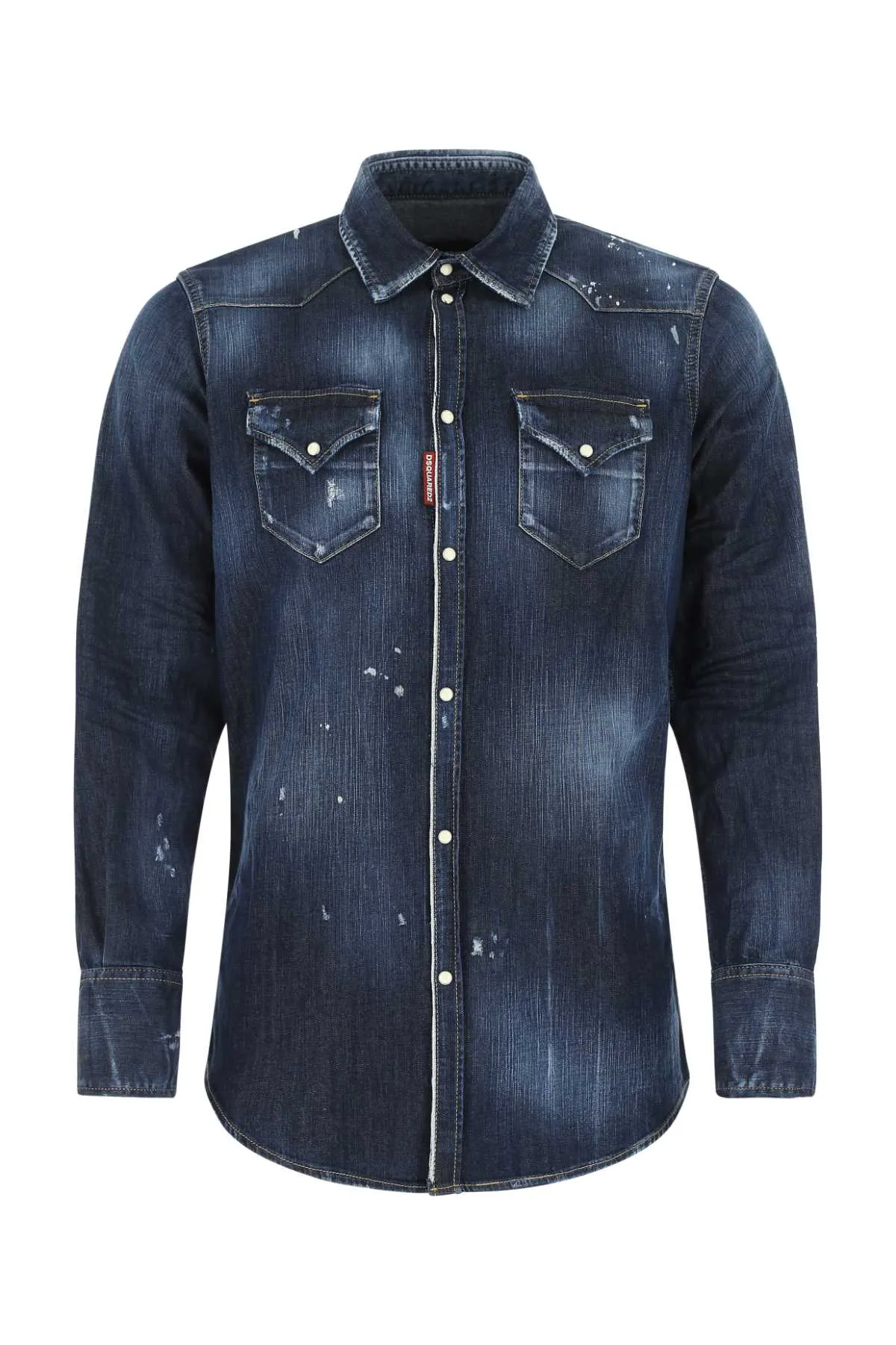 Dsquared2 Distressed Denim Jacket