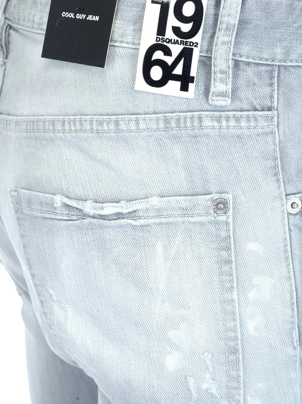 Dsquared2 Distressed Effect Slim-Fit Jeans
