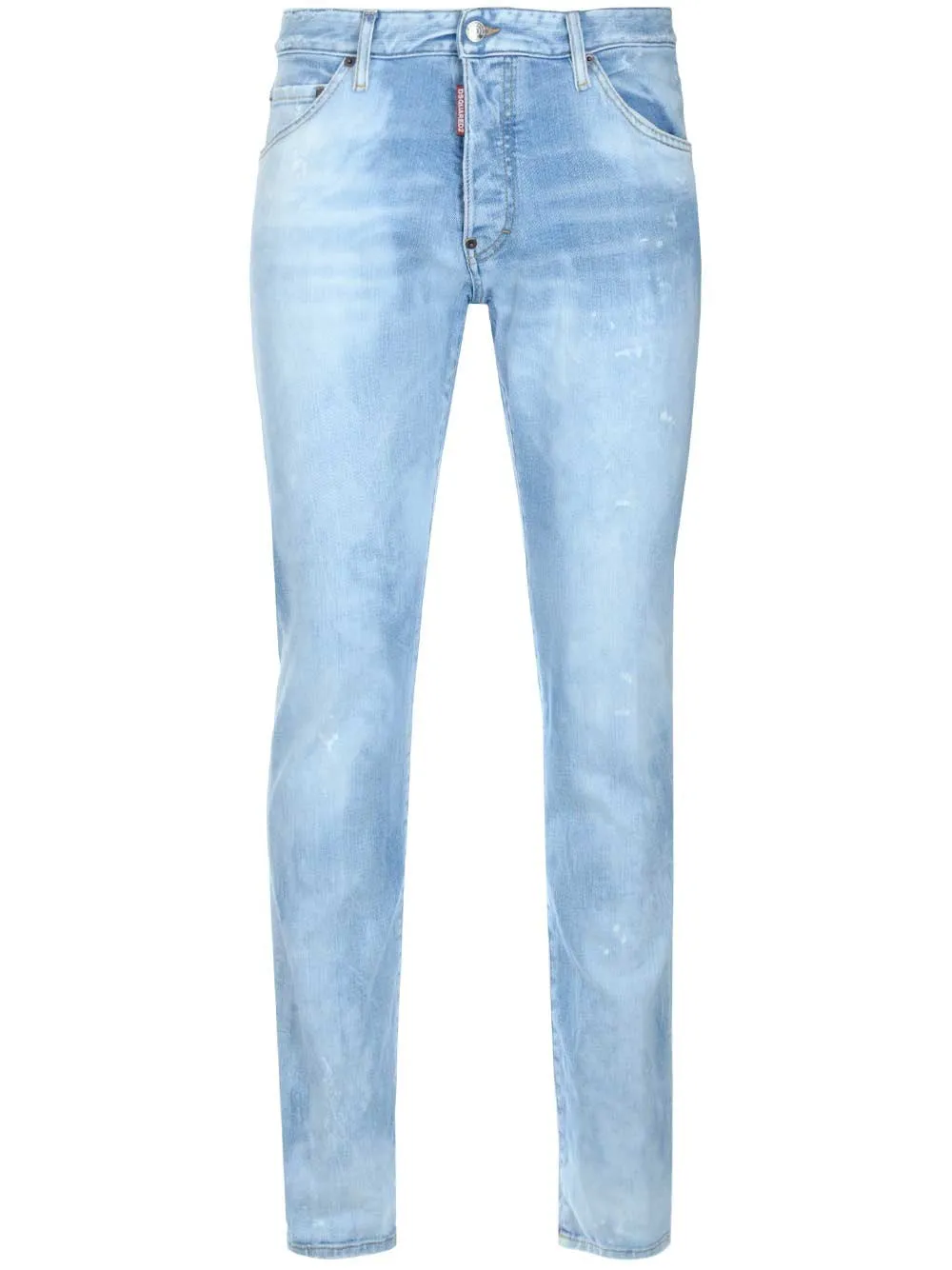 Dsquared2 Distressed Effect Slim-Fit Jeans