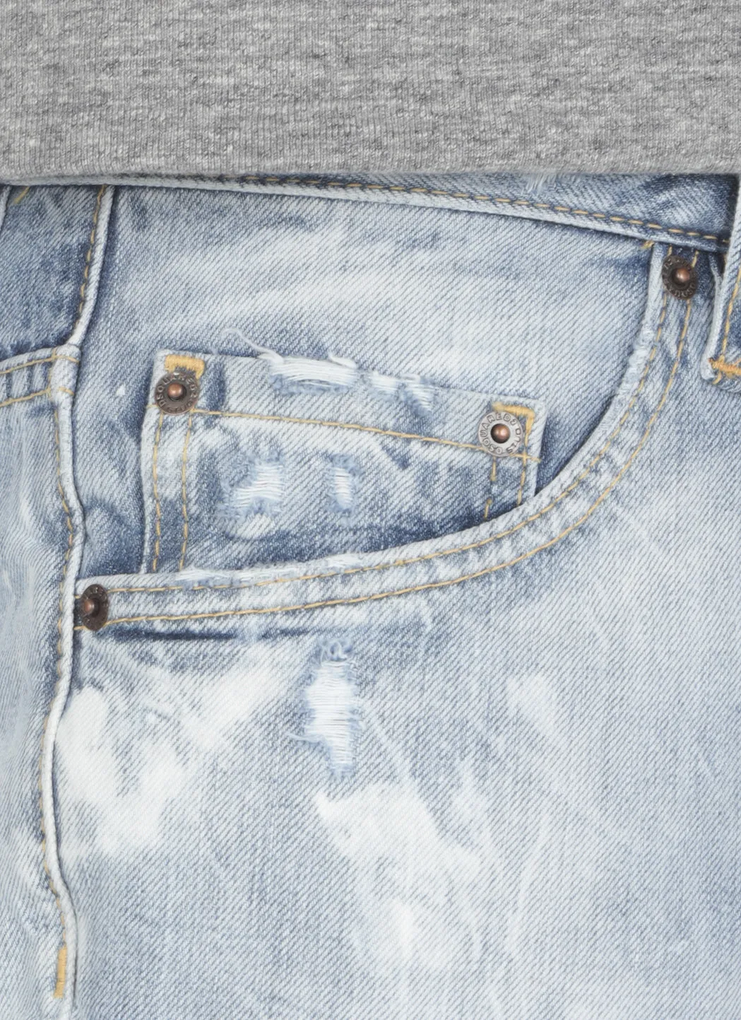 Dsquared2 Distressed Paint-Splatter Jeans