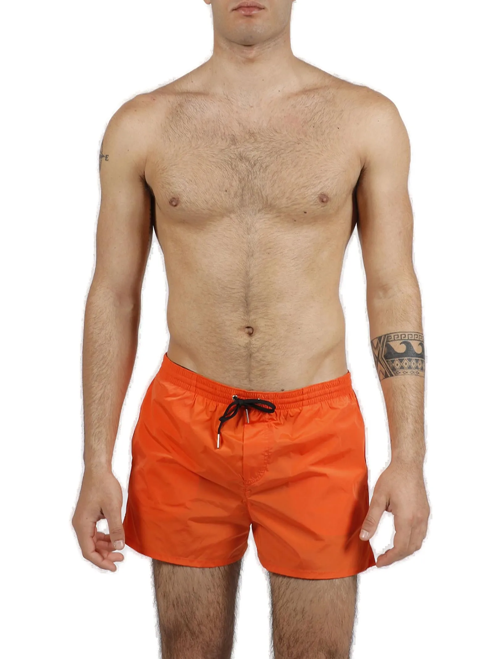 Dsquared2 Icon Printed Drawstring Swim Shorts