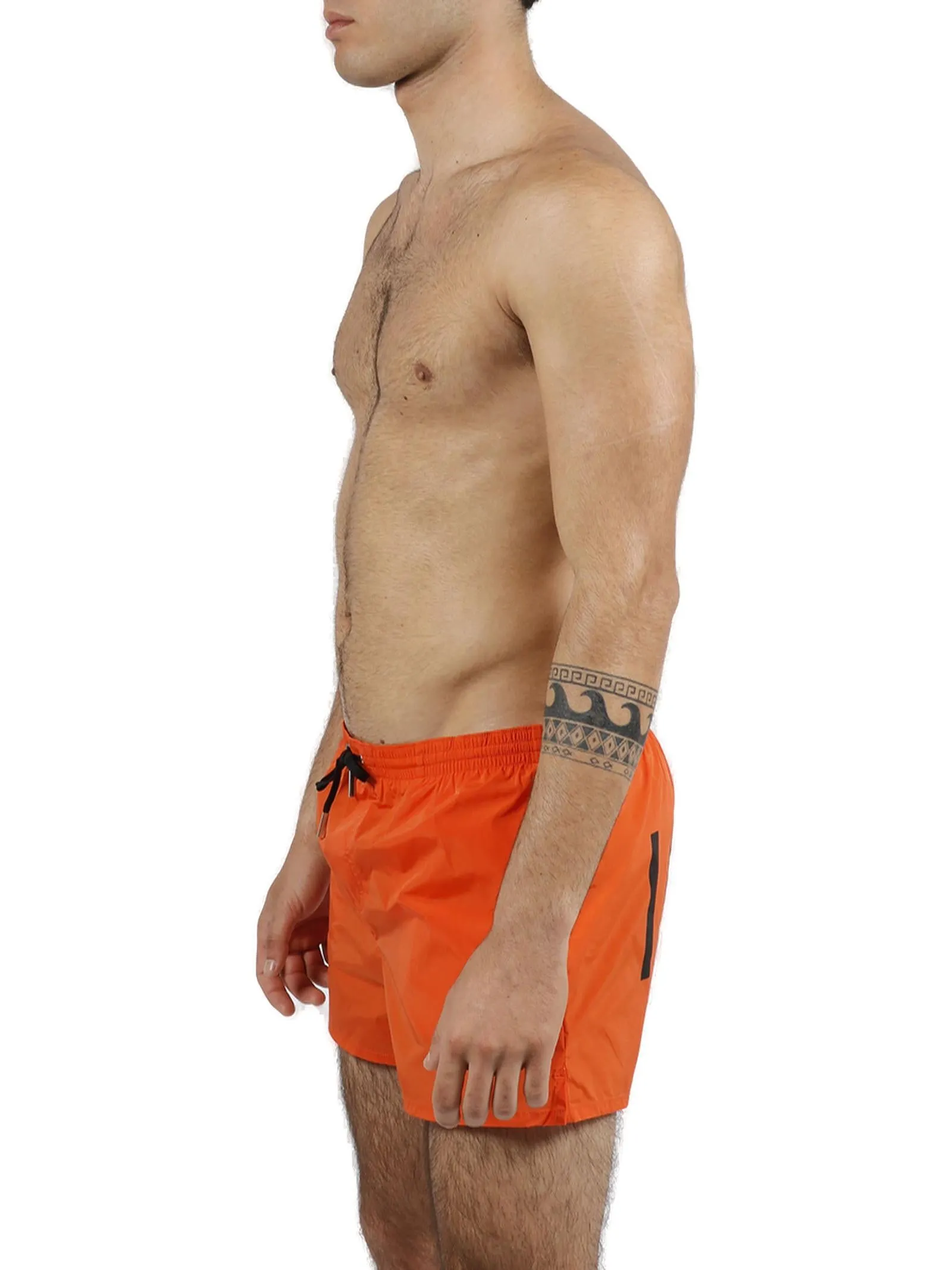 Dsquared2 Icon Printed Drawstring Swim Shorts