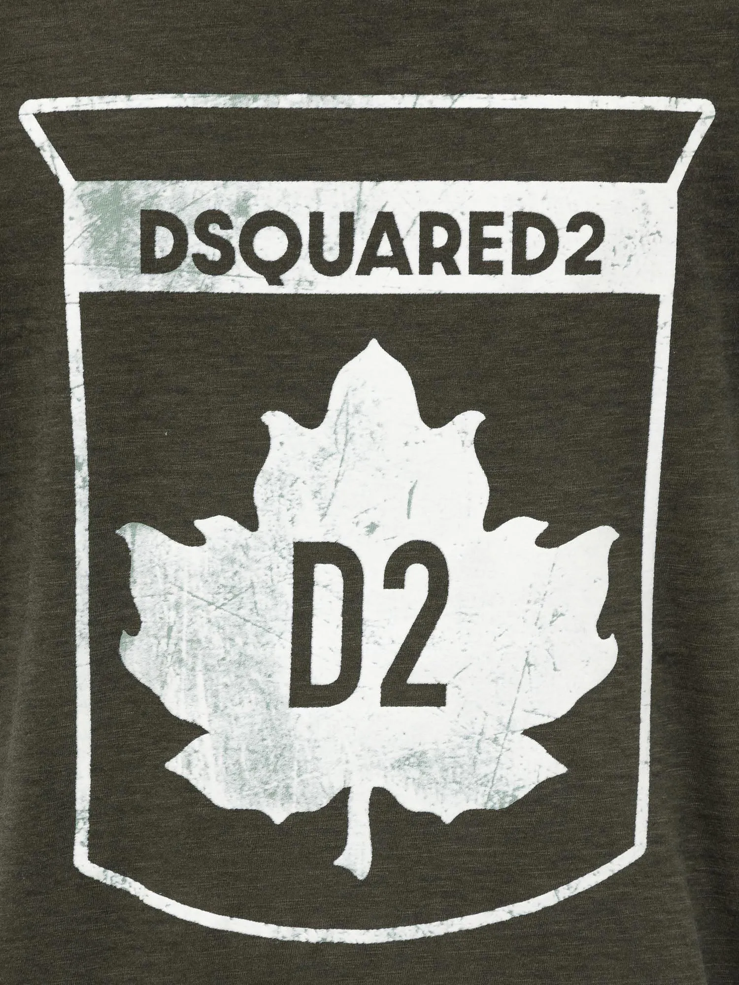 Dsquared2 Leaf Logo Printed T-Shirt