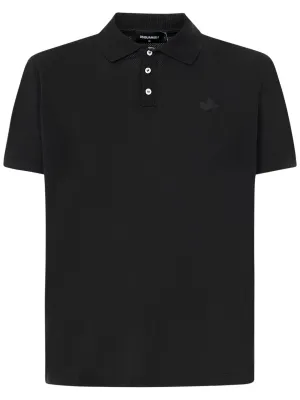 Dsquared2 Logo Embroidered Polo Shirt