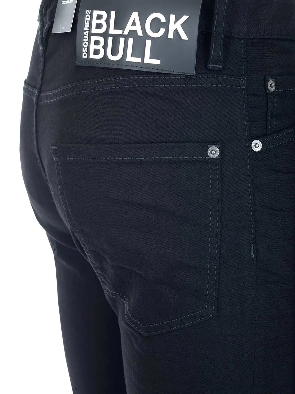 Dsquared2 Logo Patch Skinny Jeans