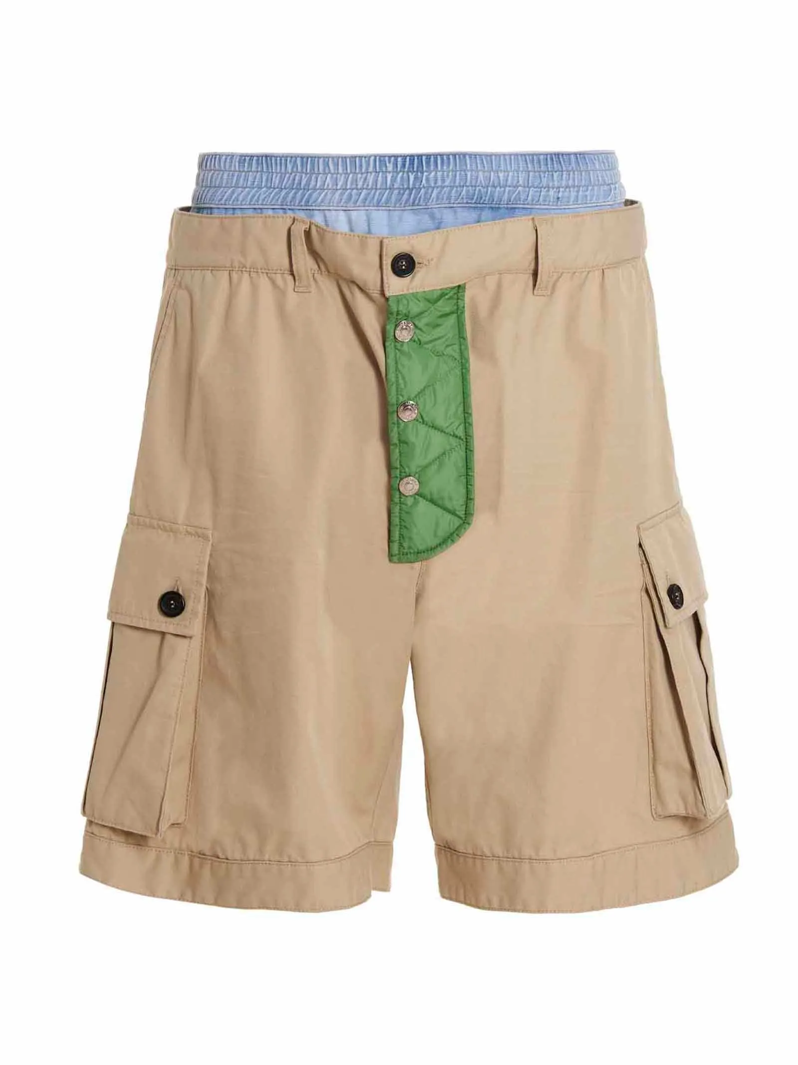 Dsquared2 Logo Print Cargo Shorts
