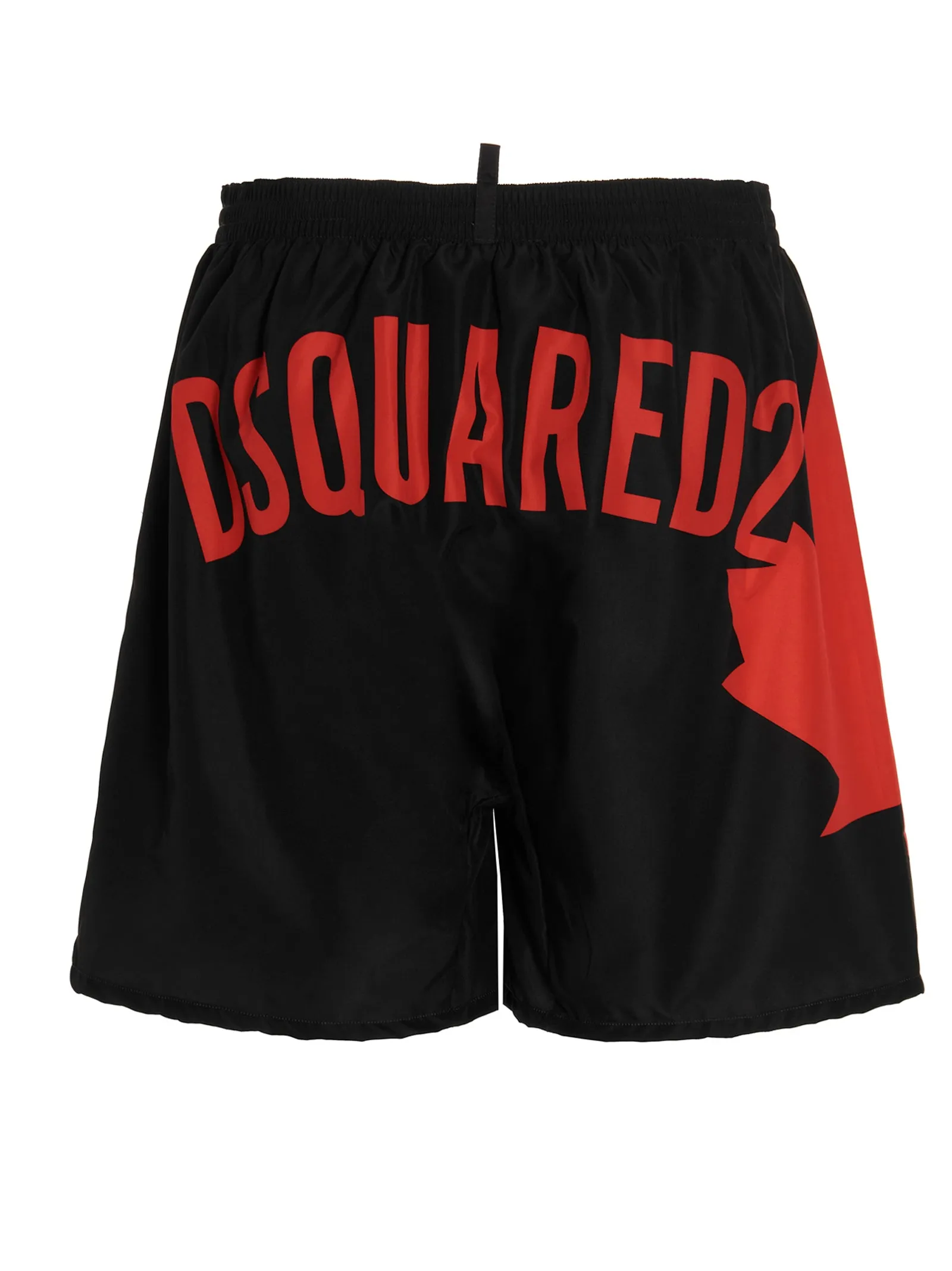 Dsquared2 Logo Print Drawstring Swim Shorts