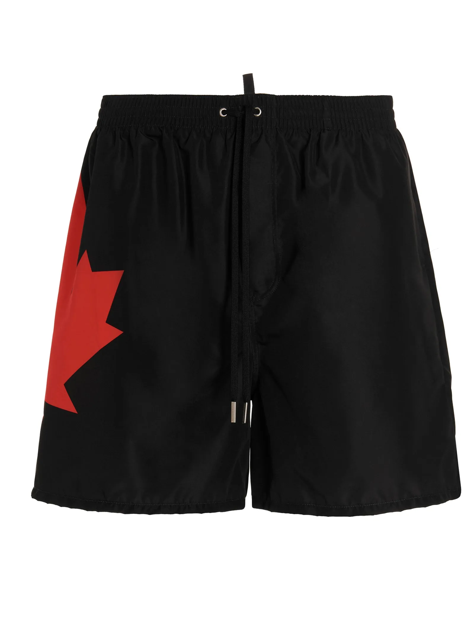 Dsquared2 Logo Print Drawstring Swim Shorts