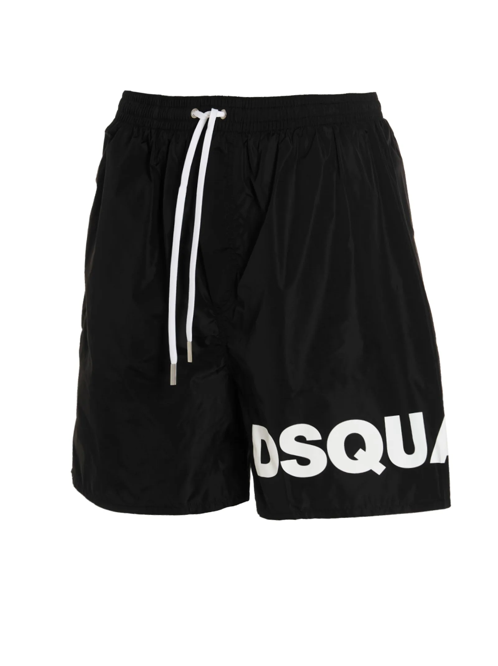 Dsquared2 Logo Print Drawstring Swim Shorts
