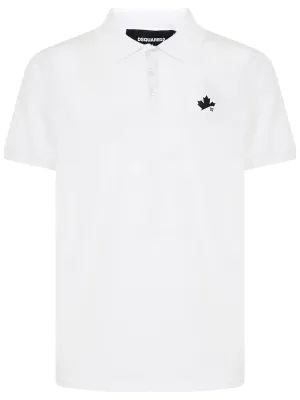 Dsquared2 Logo Print Polo Shirt