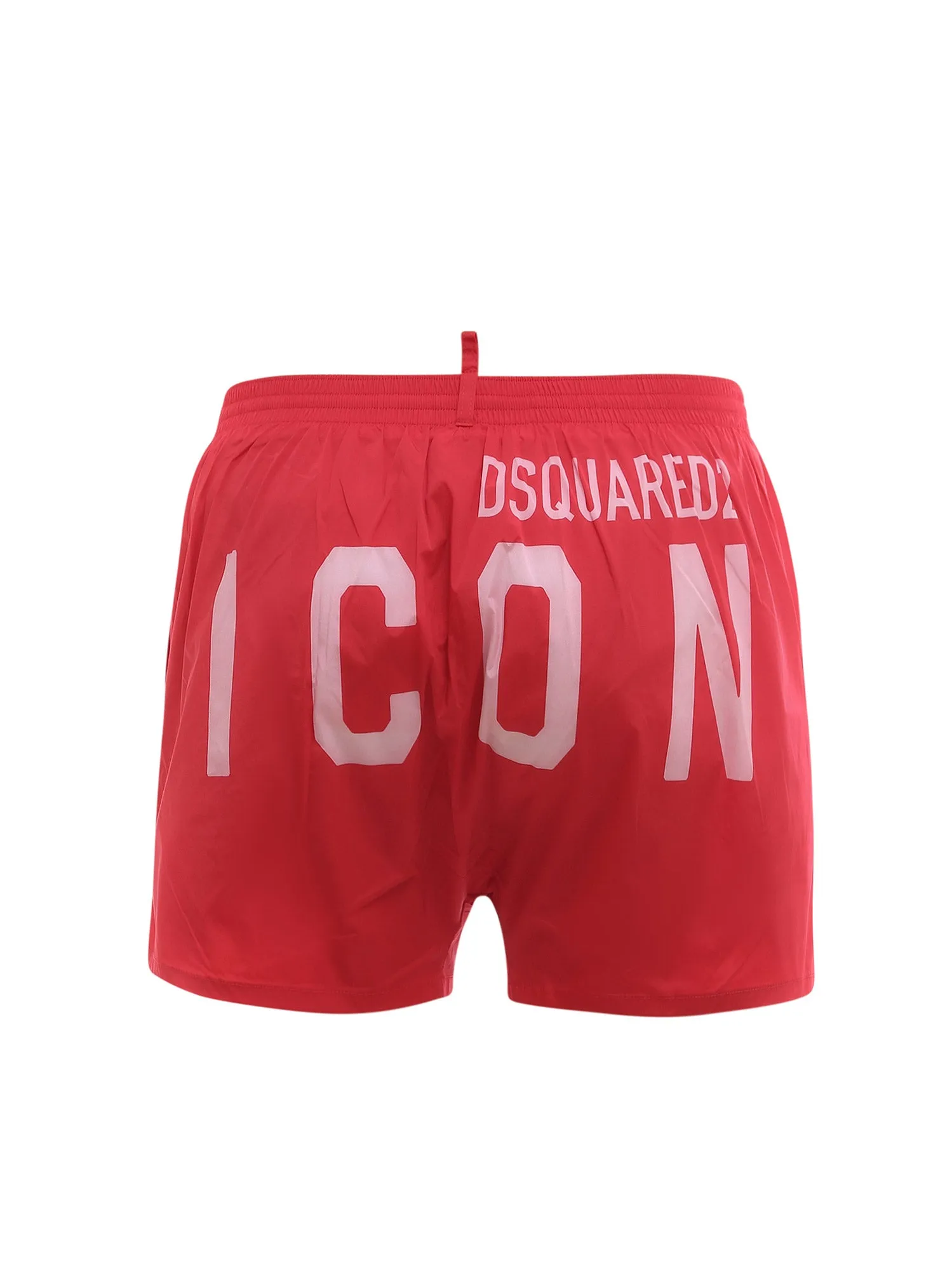 Dsquared2 Logo Printed Drawstring Swim Shorts