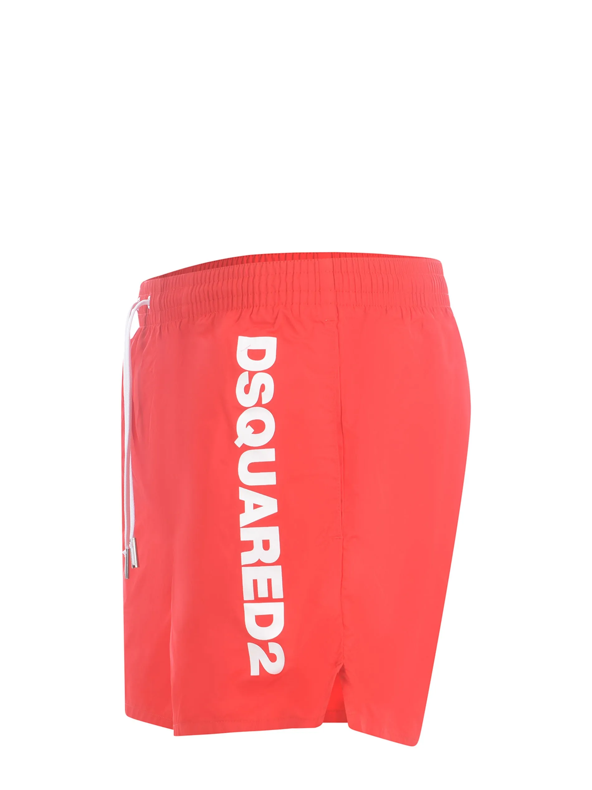 Dsquared2 Logo Printed Drawstring Swim Trunk
