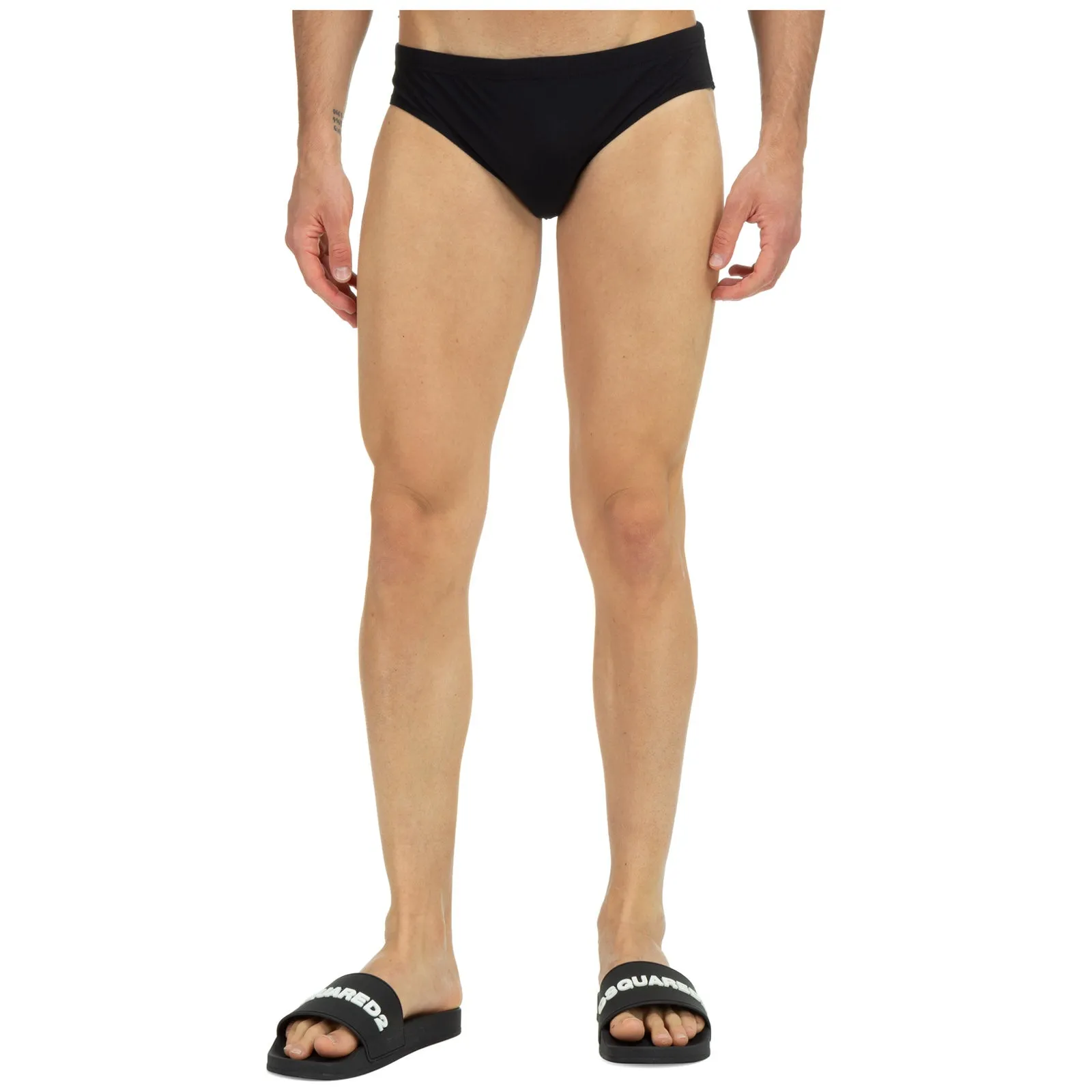 Dsquared2 Logo Printed Swimming Brief Trunks