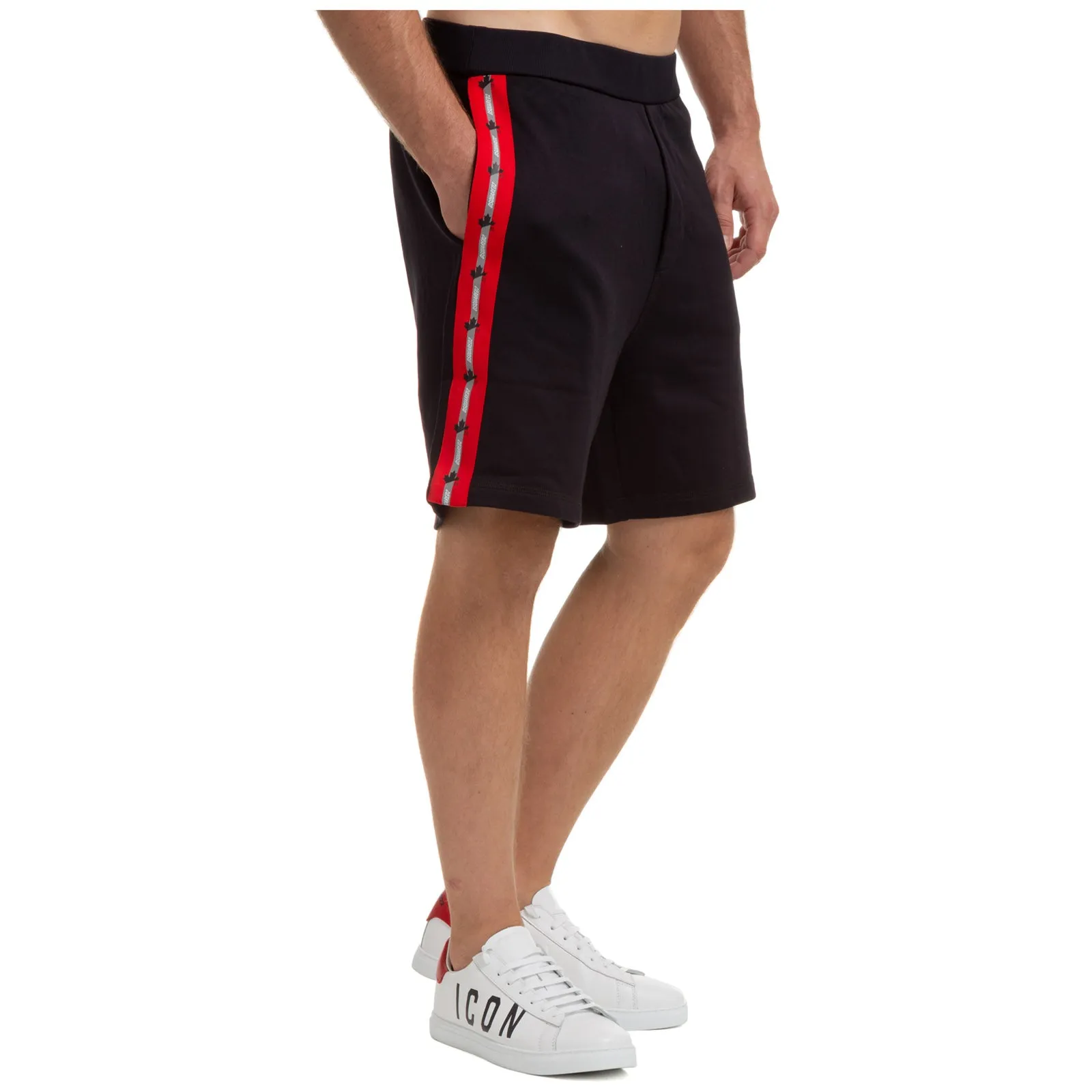 Dsquared2 Logo Tape Bermuda Shorts