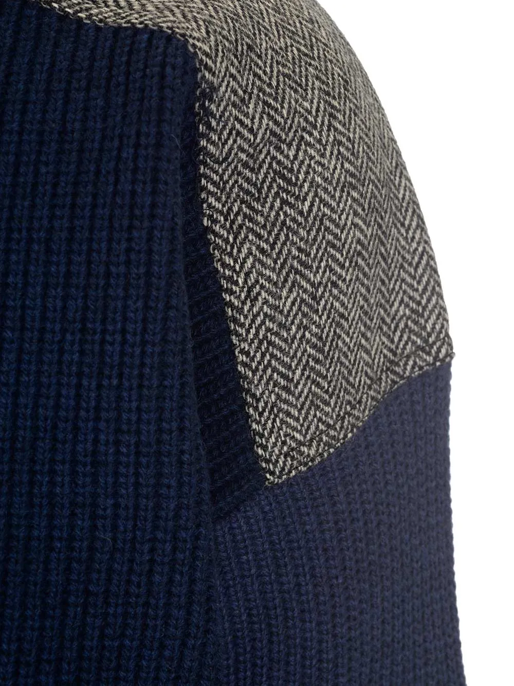 Dsquared2 Patchwork Knitted Sweatshirt