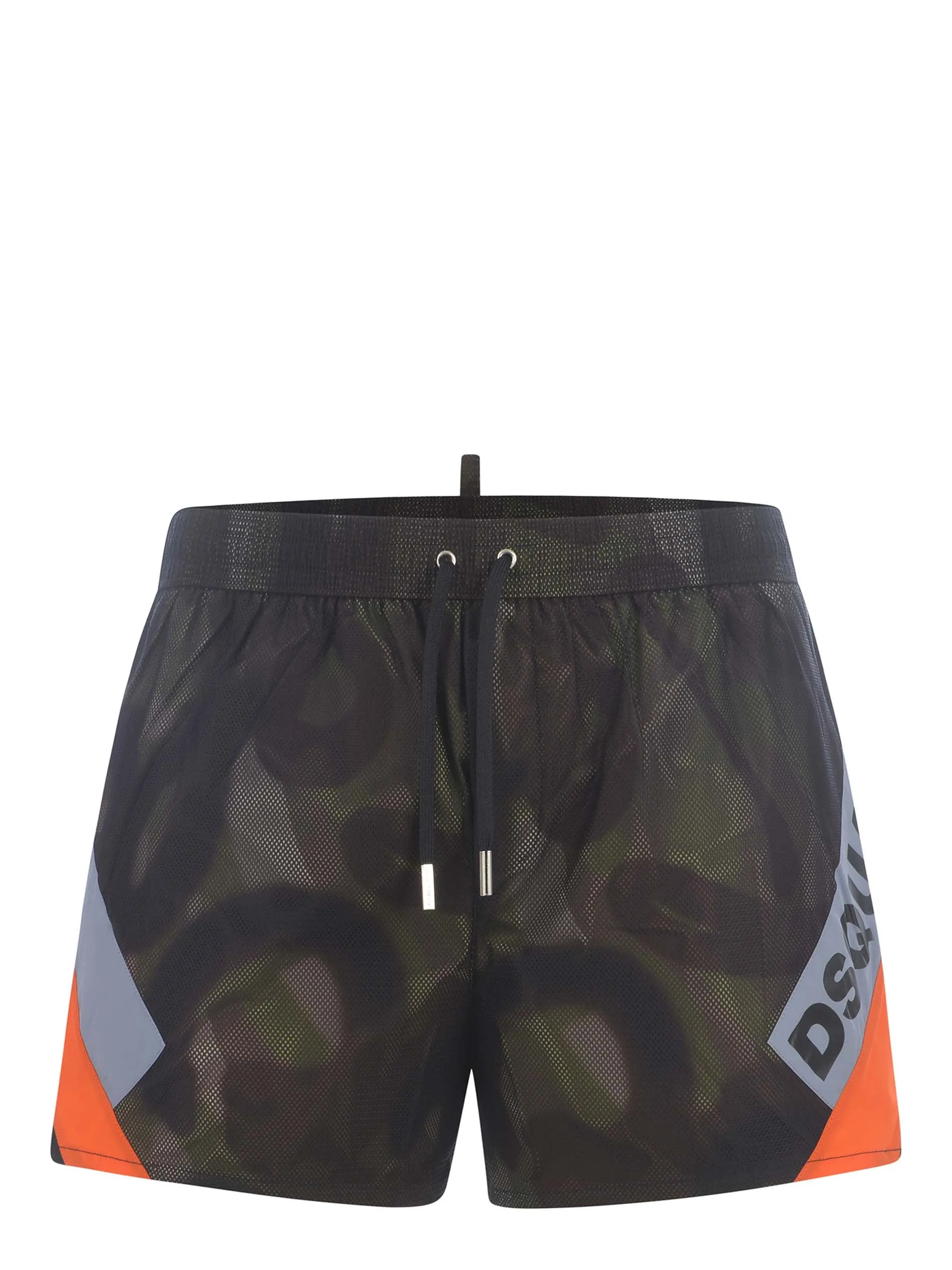 Dsquared2 Printed Drawstring Dwim Trunks