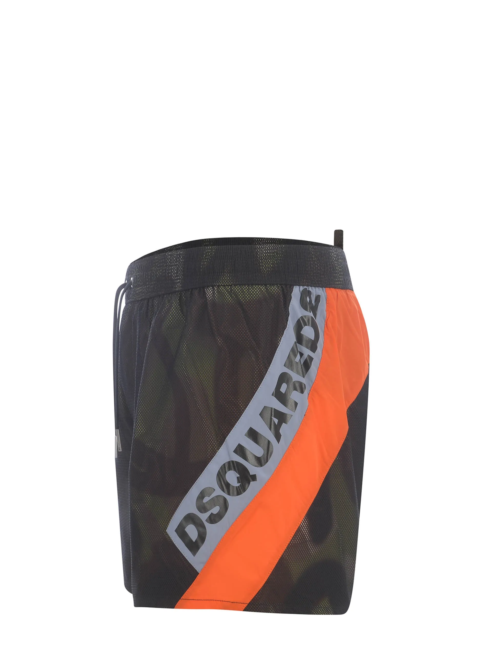 Dsquared2 Printed Drawstring Dwim Trunks