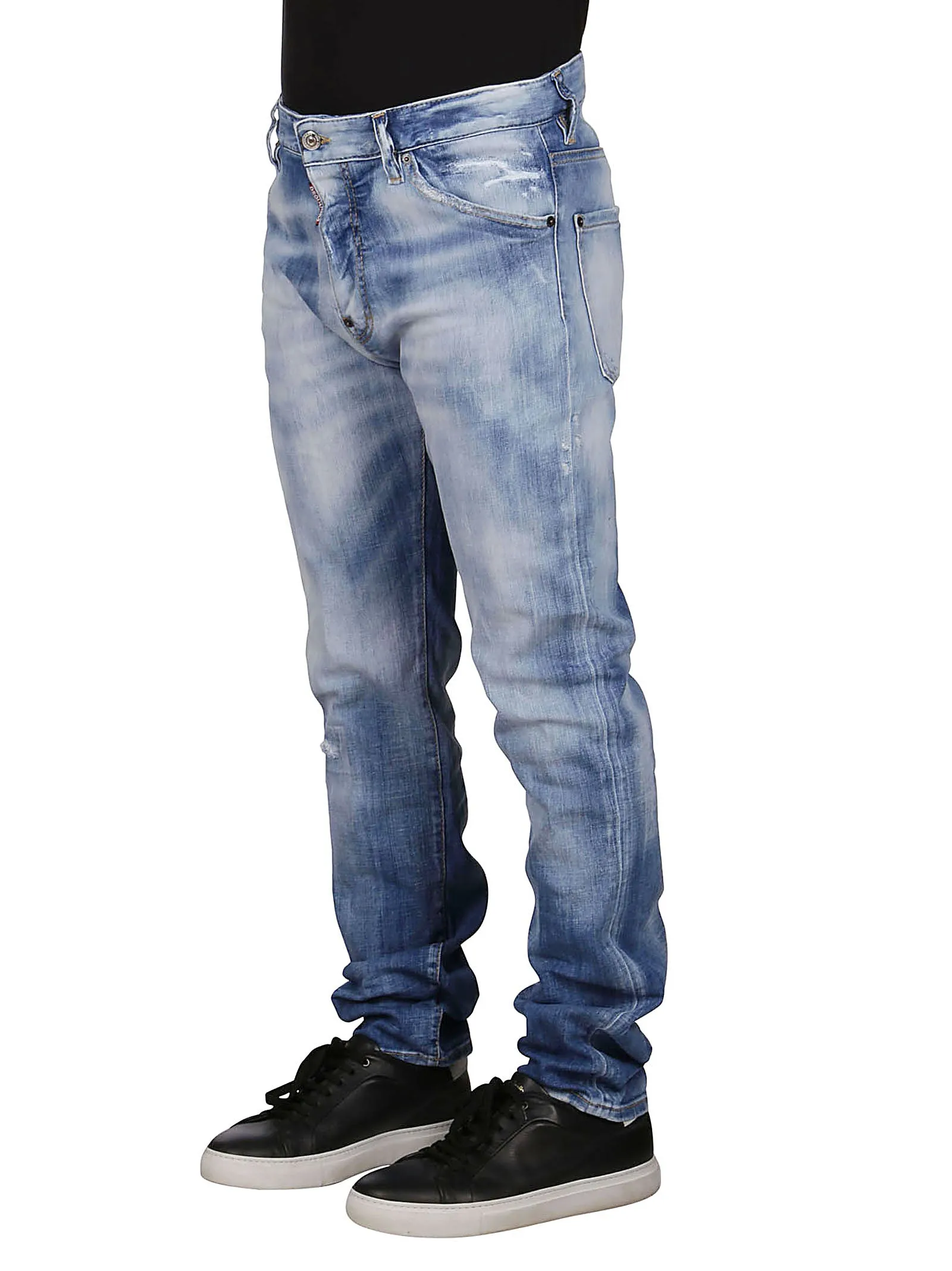 Dsquared2 Ripped Detail Jeans