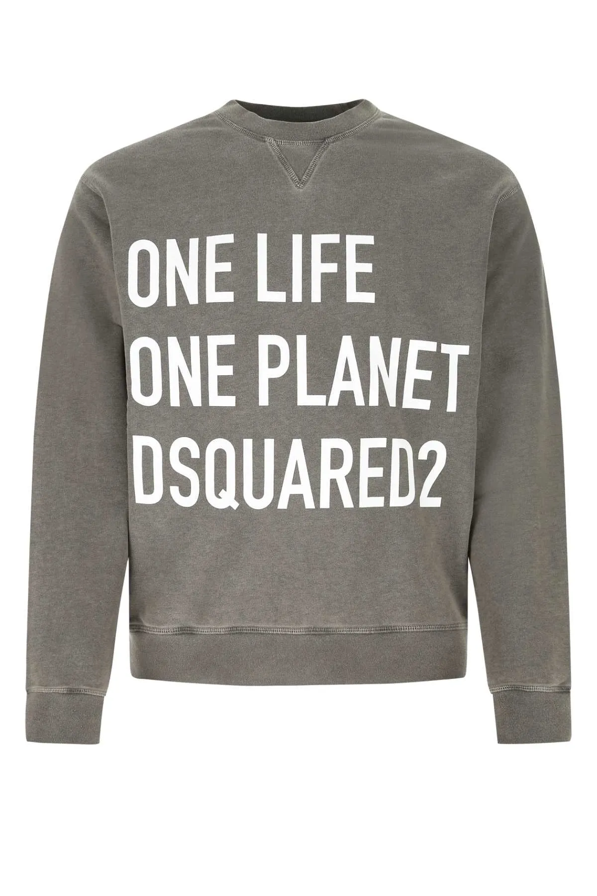 Dsquared2 Slogan Print Crewneck Sweater