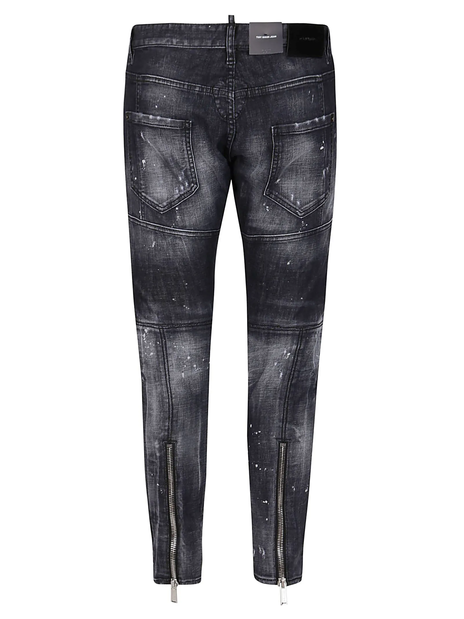 Dsquared2 Tidy Biker Tapered-Leg Jeans