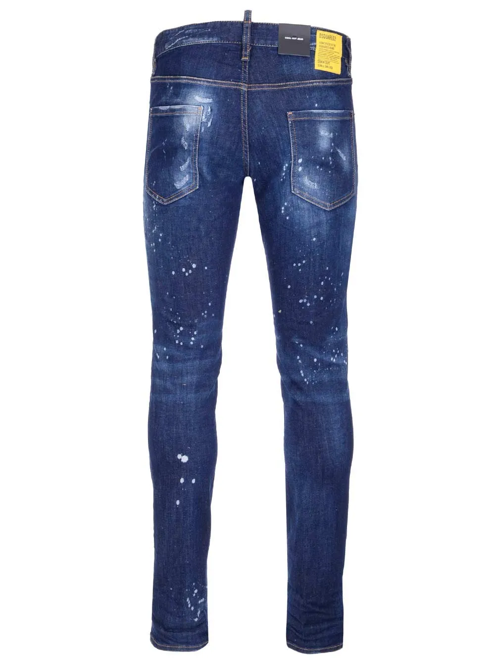 Dsquared2 Washed Straight-Leg Jeans