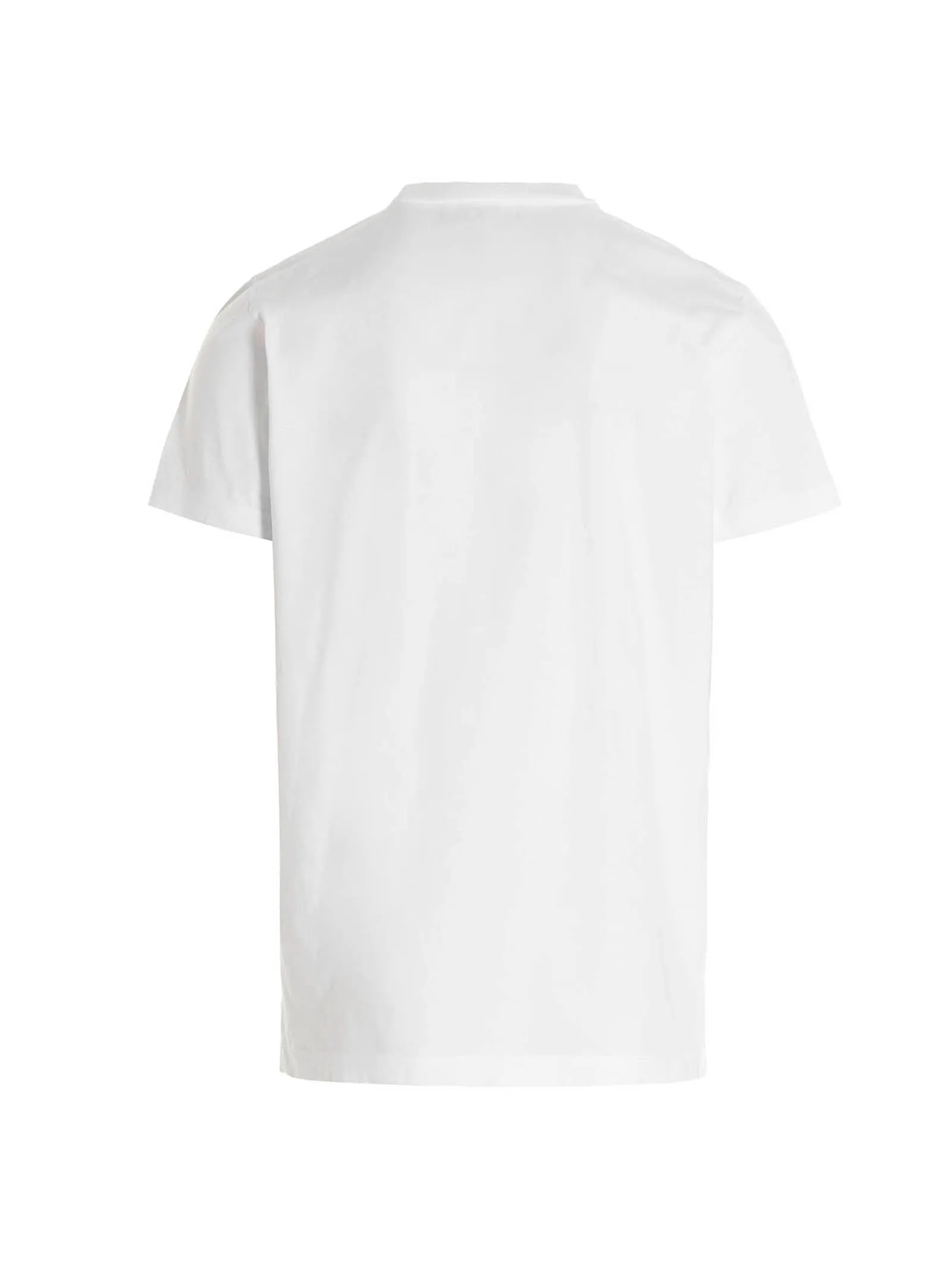 Dsquared2 Wave Logo Print Crewneck T-Shirt