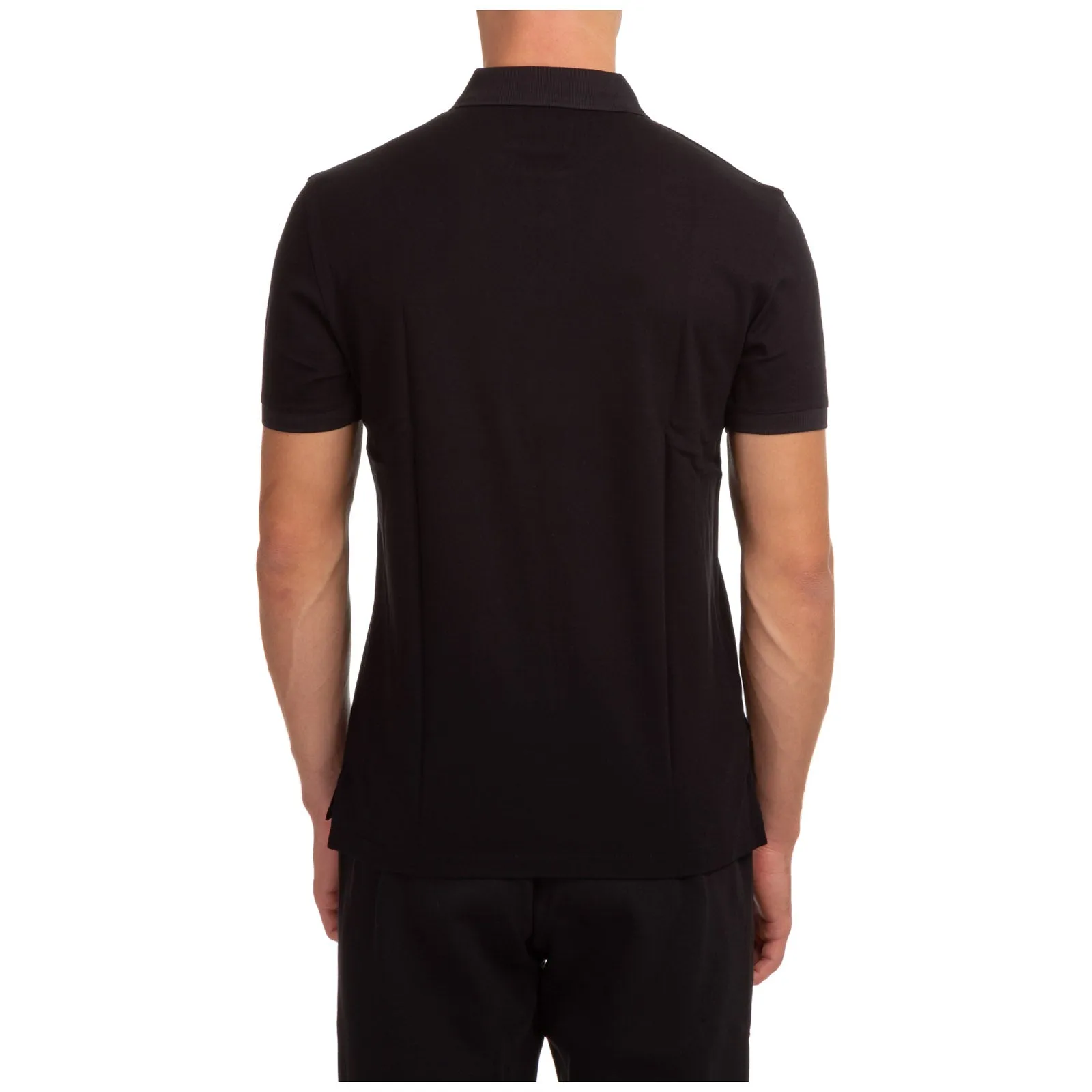 Emporio Armani Logo Embroidered Polo Shirt