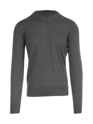 Emporio Armani V-Neck Knitted Jumper