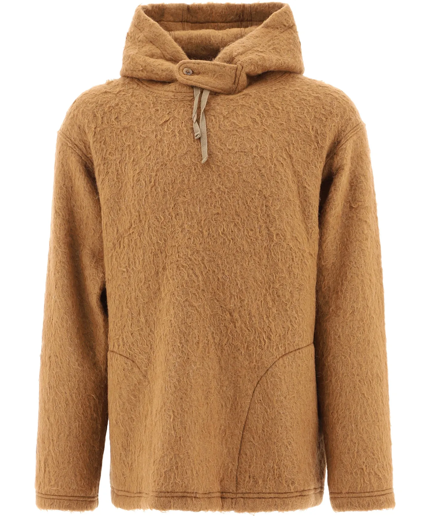 Engineered Garments Textured Drawstring Knitted Hoodie