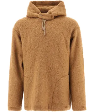 Engineered Garments Textured Drawstring Knitted Hoodie