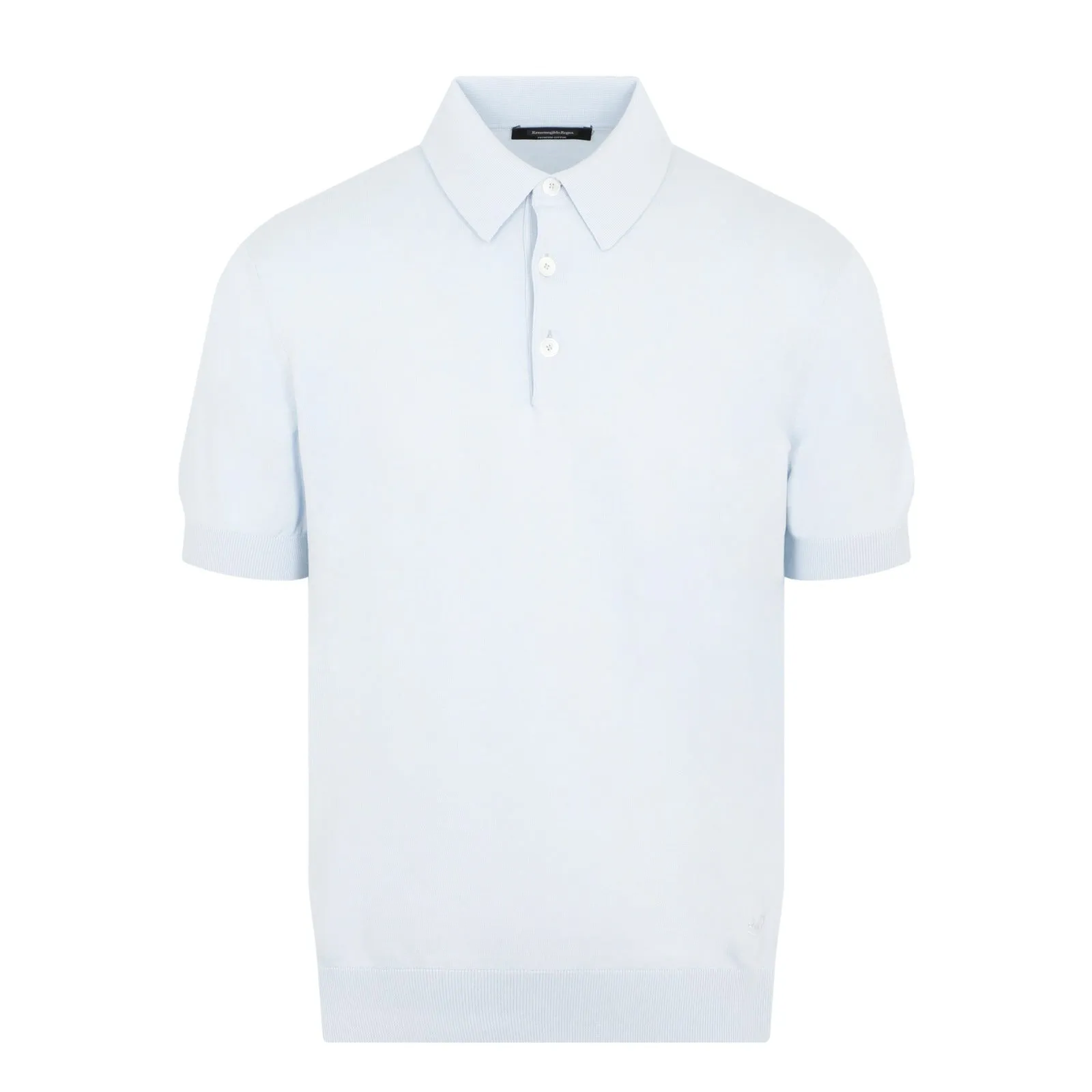 Ermenegildo Zegna Buttoned Short-Sleeved Polo Shirt