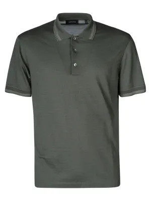 Ermenegildo Zegna Buttoned Short-Sleeved Polo Shirt