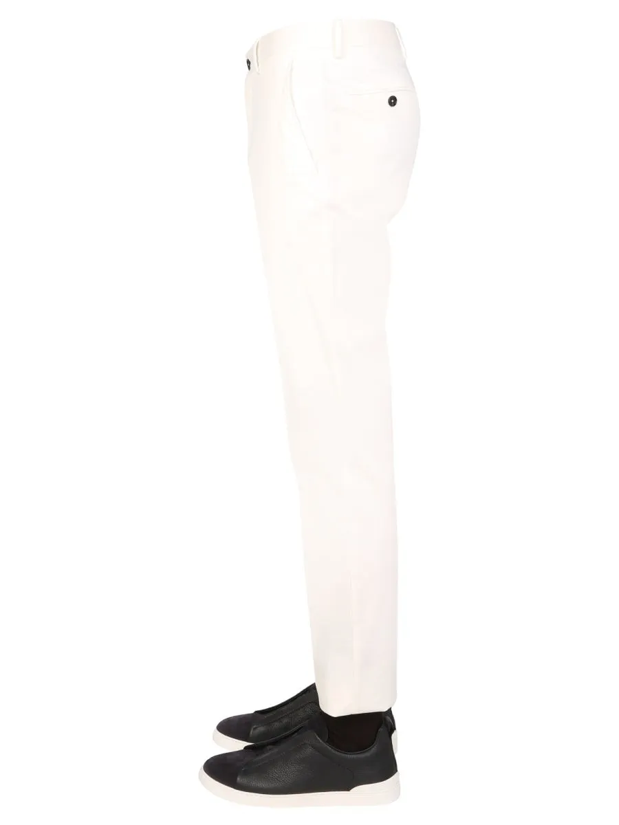 Ermenegildo Zegna Mid-Rise Straight-Leg Pants