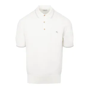 Etro Logo Embroidered Short-Sleeved Polo Shirt