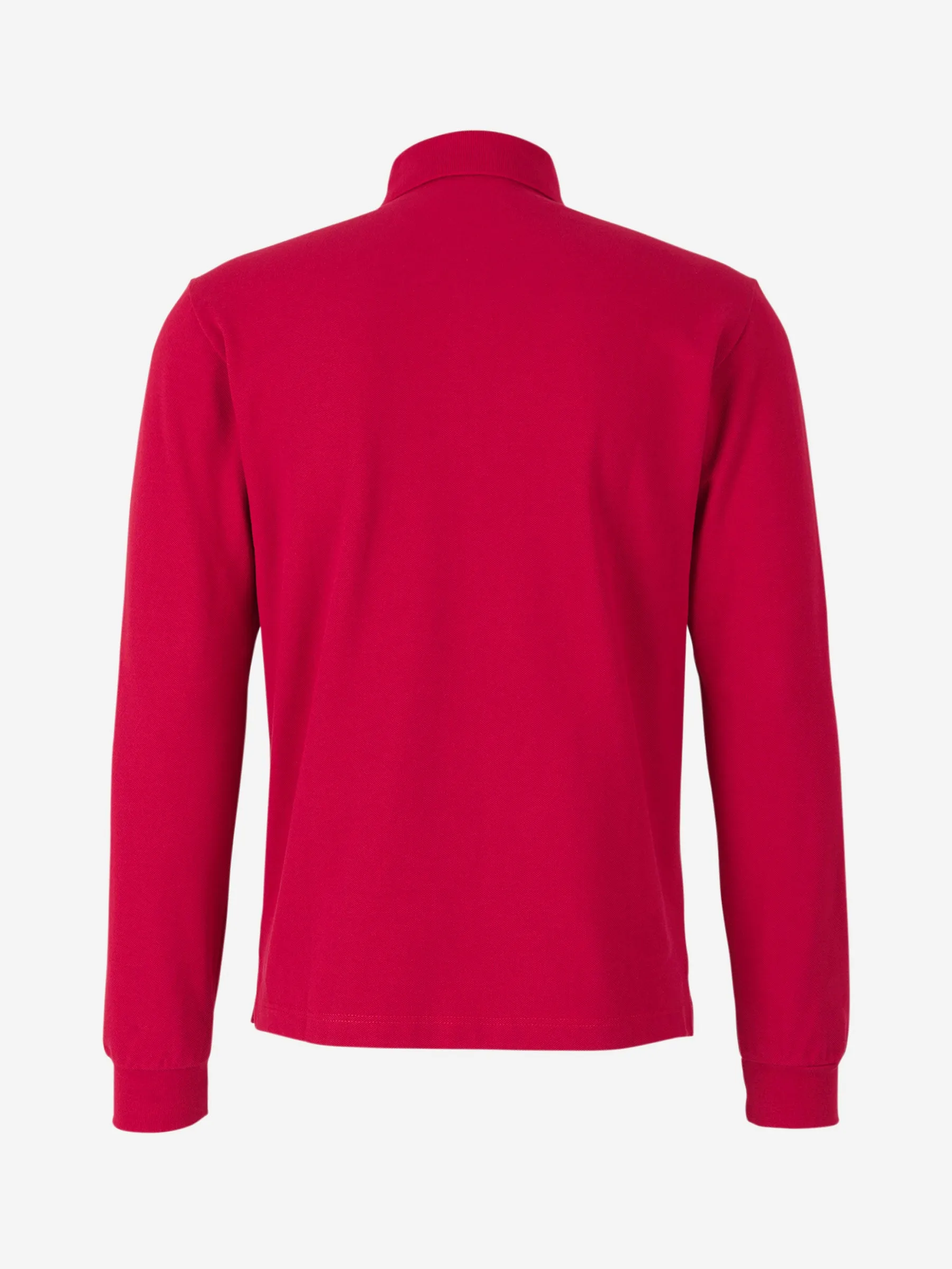 Etro Long Sleeve Logo Embroidered Polo Shirt