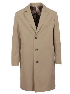 Etro Straight Hem Single-Breasted Coat