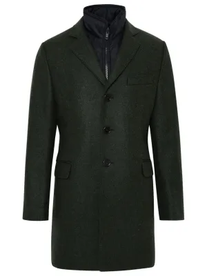 Fay Single Breasted Double Coat
