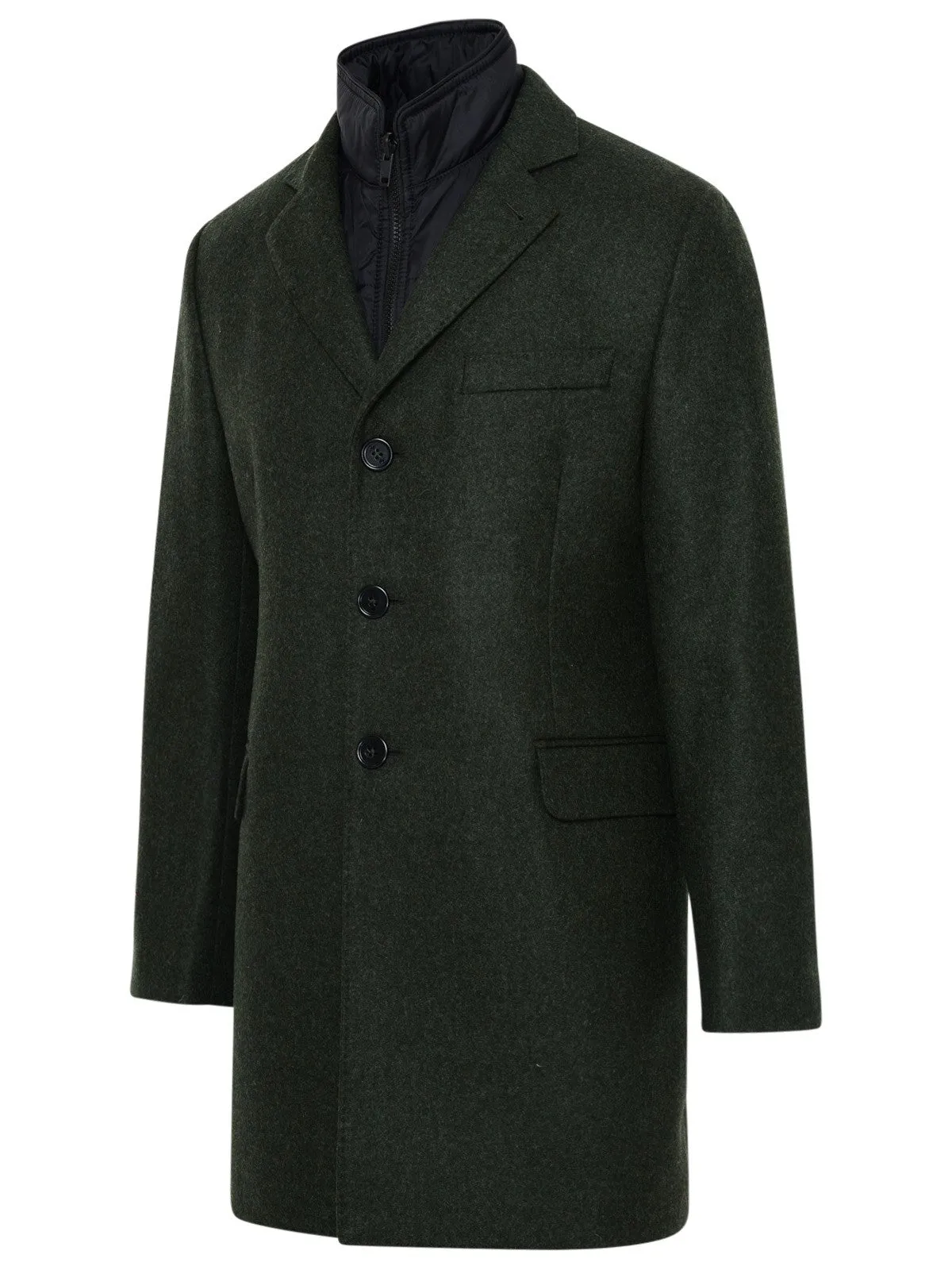 Fay Single Breasted Double Coat