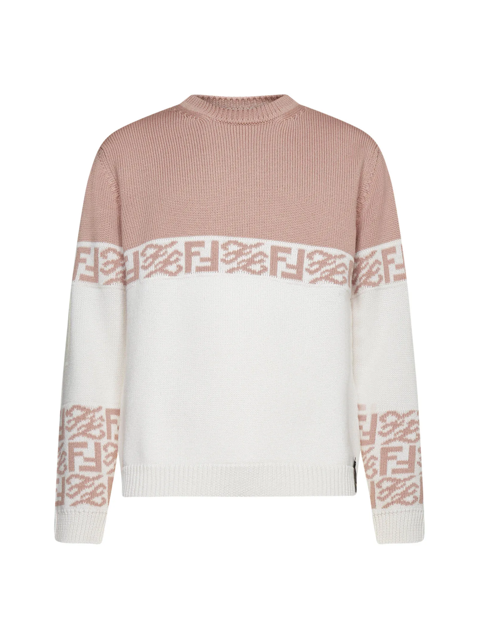 Fendi FF Intarsia Knitted Jumper