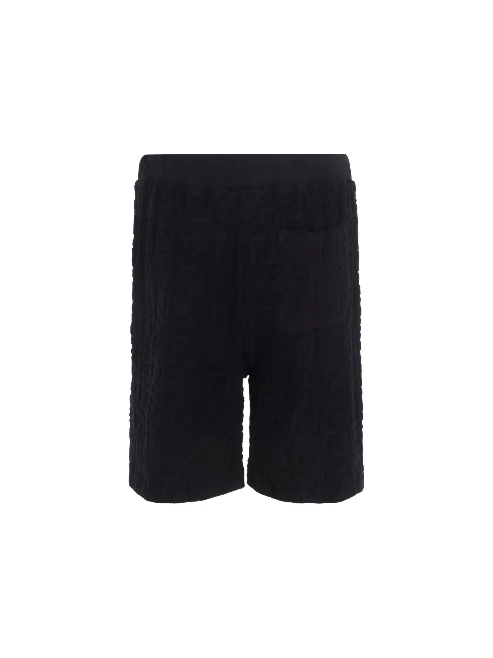 Fendi FF Logo Monogram Bermuda Shorts