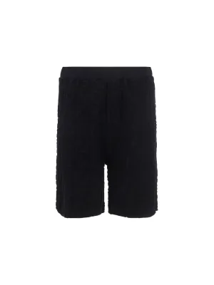 Fendi FF Logo Monogram Bermuda Shorts