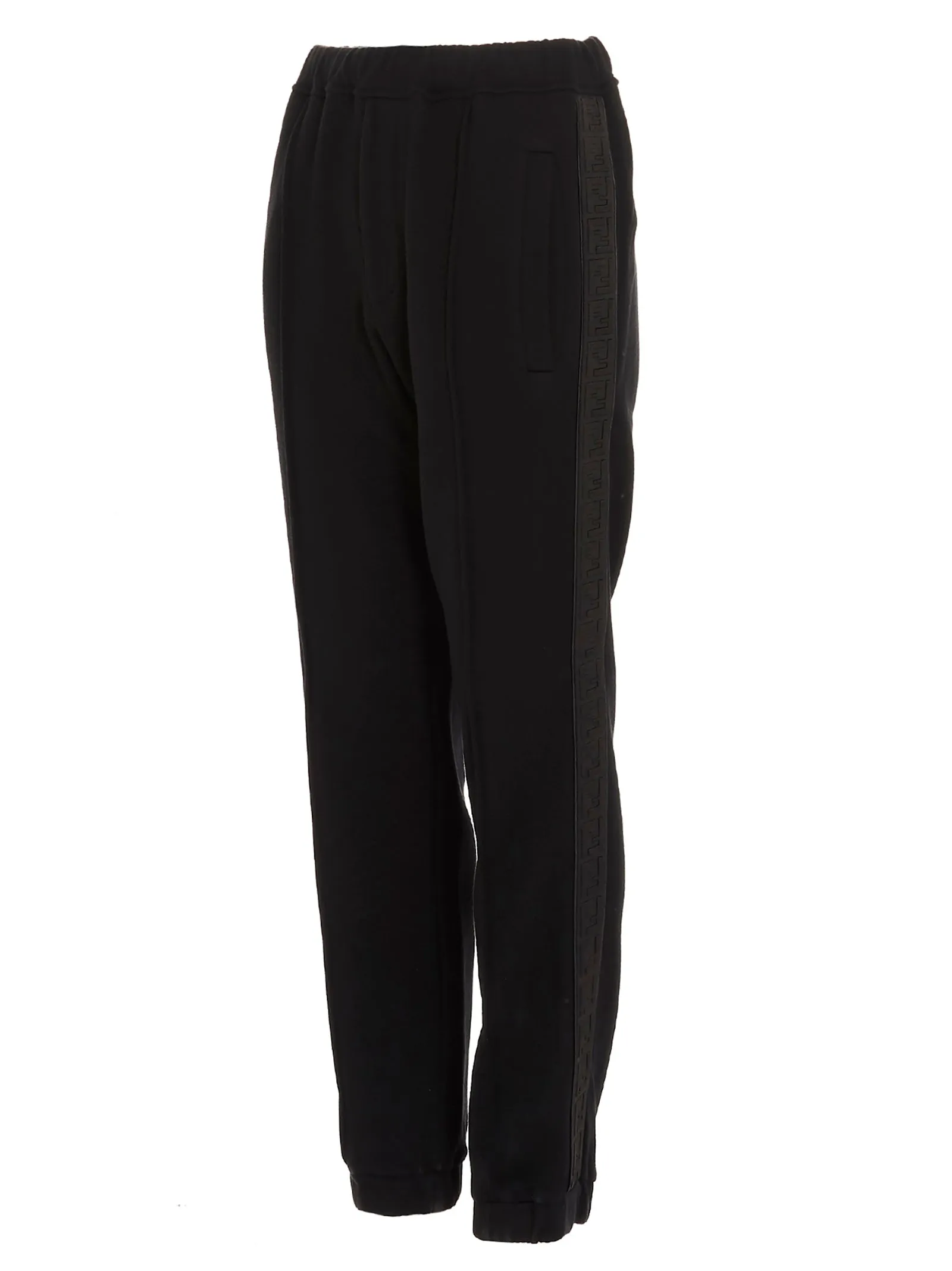 Fendi FF Motif Side Stripe Track Pants