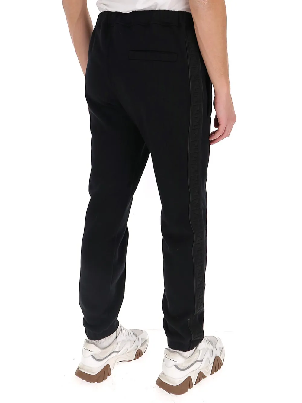 Fendi FF Motif Side Stripe Track Pants