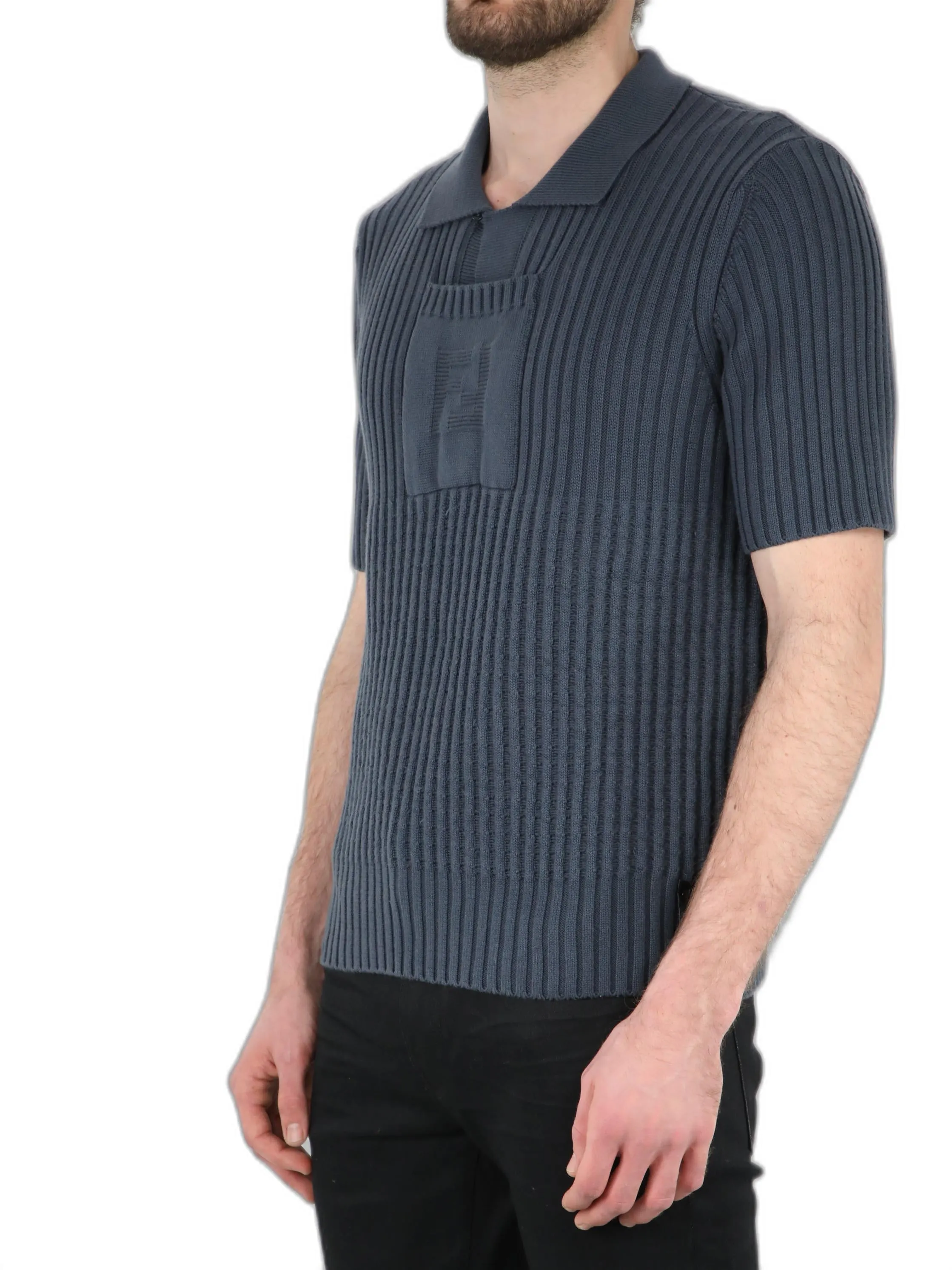 Fendi Short Sleeved Polo Shirt Sweater