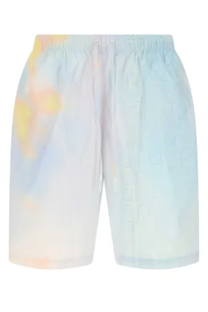 Fendi Tie-Dyed Drawstring Shorts