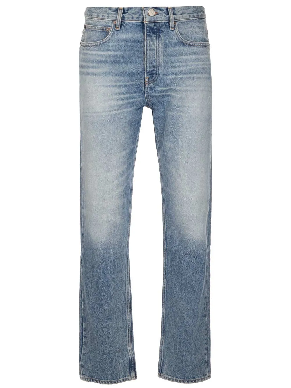 Frame Clean Straight-Leg Jeans
