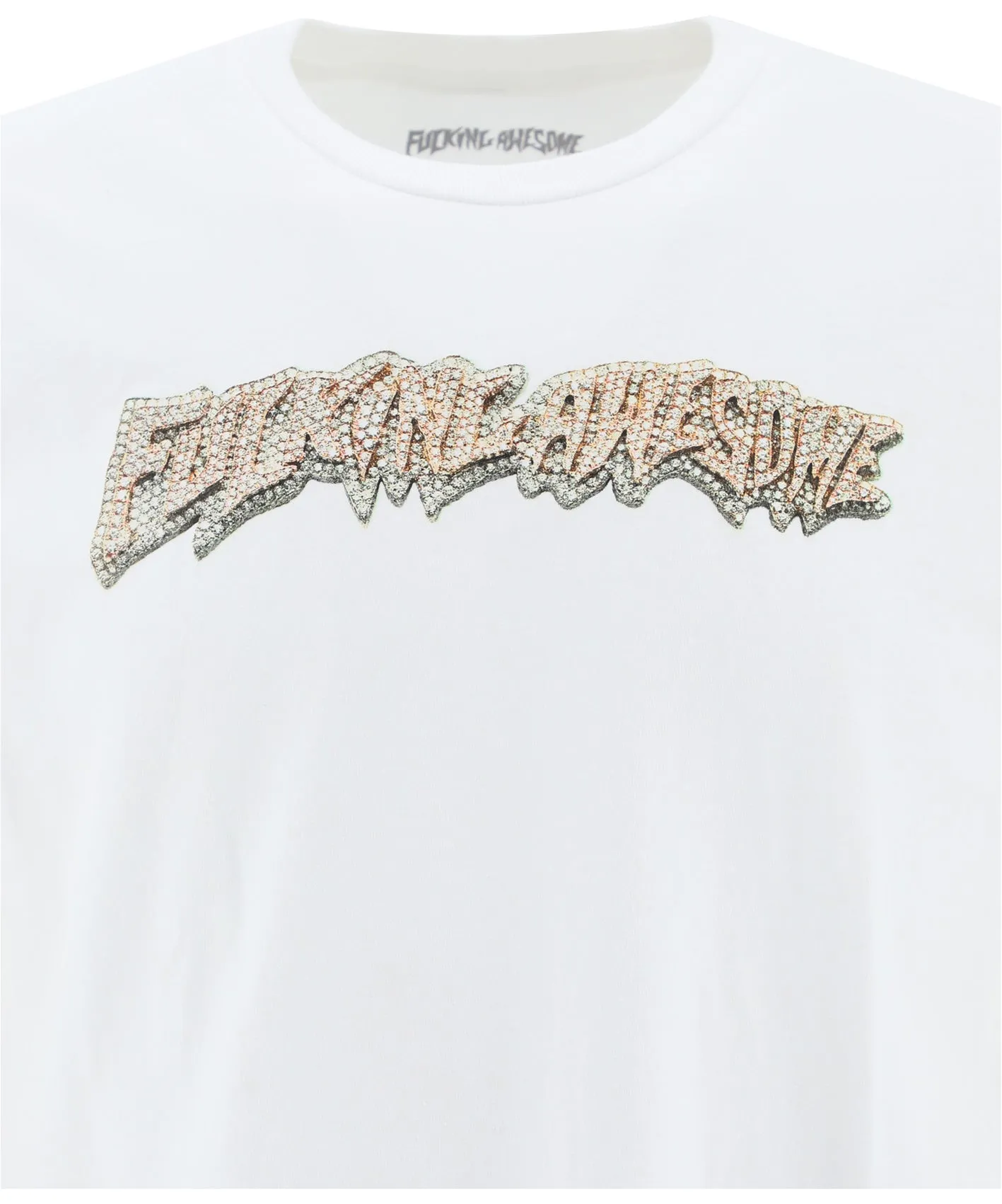 Fucking Awesome 24K Stamp Logo Crewneck T-Shirt